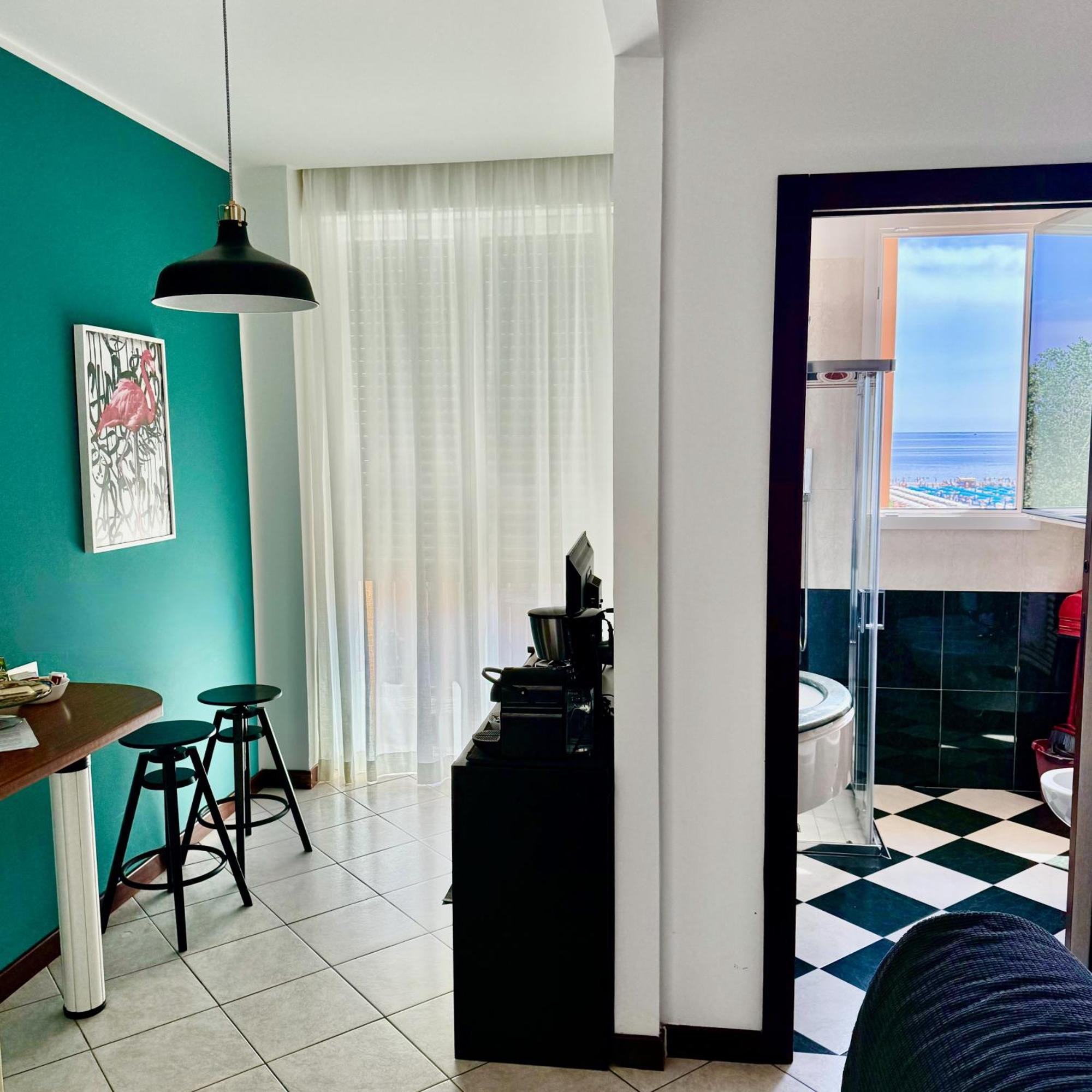 Appartamenti Leone - Vista Mare - Pet Friendly ริมินี ภายนอก รูปภาพ